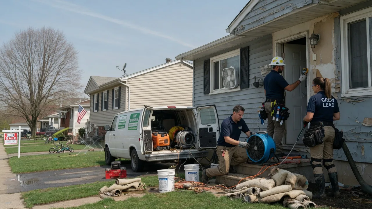 Flood Cleanup in Prairie Creek, IN near me
