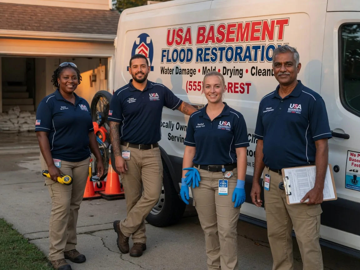 Basement Flood Cleanup company in Prairie Creek, IN